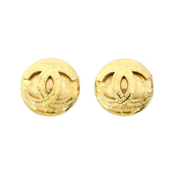 CHANEL Gold Earrings